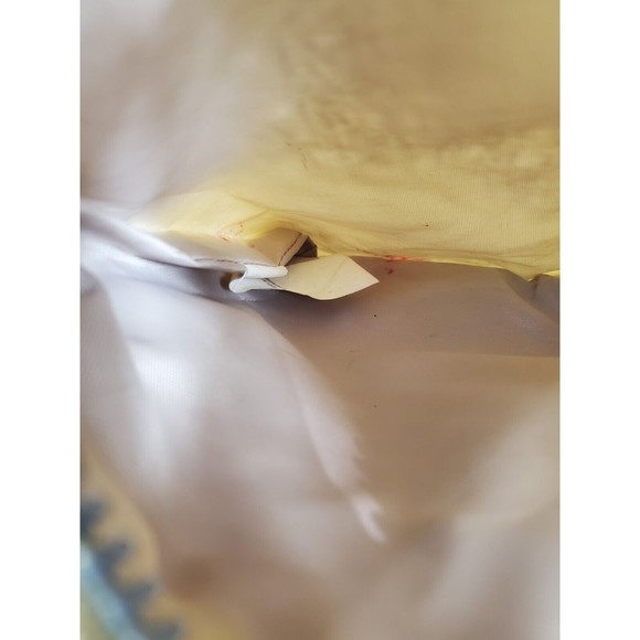 Kipling tan beige neutral Alvar Crossbody Purse Bag No monkey Yellow - Picture 10 of 15